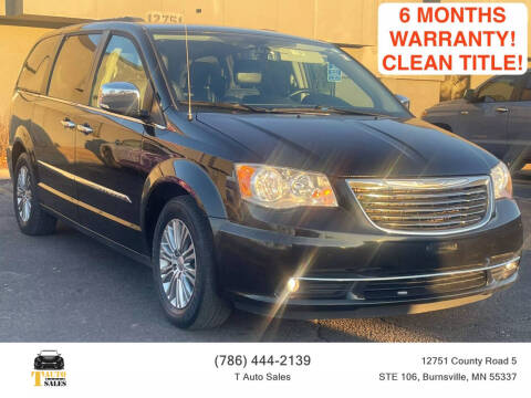 2016 Chrysler Town and Country for sale at T AUTO SALES LLC in Burnsville MN