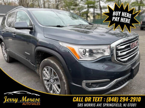 2019 GMC Acadia for sale at Jerry Morese Auto Sales LLC in Springfield NJ