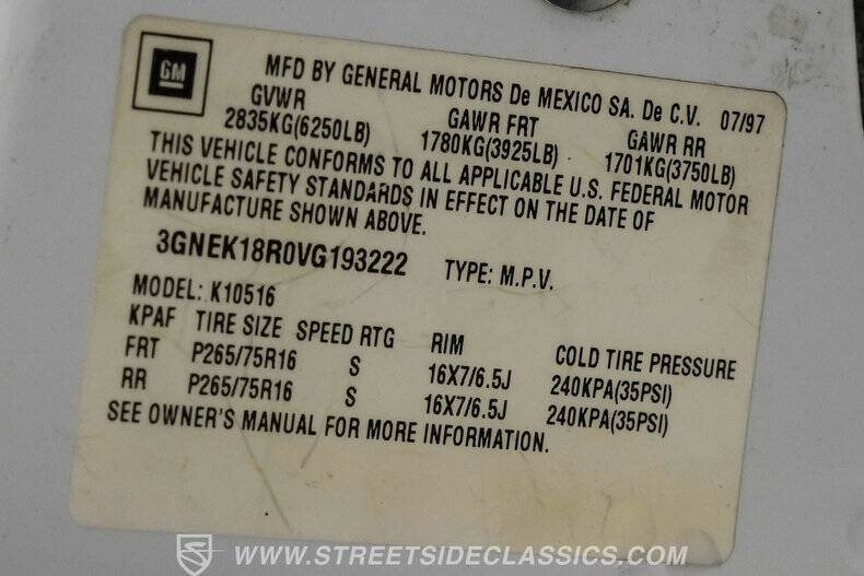 1997 Chevrolet Tahoe