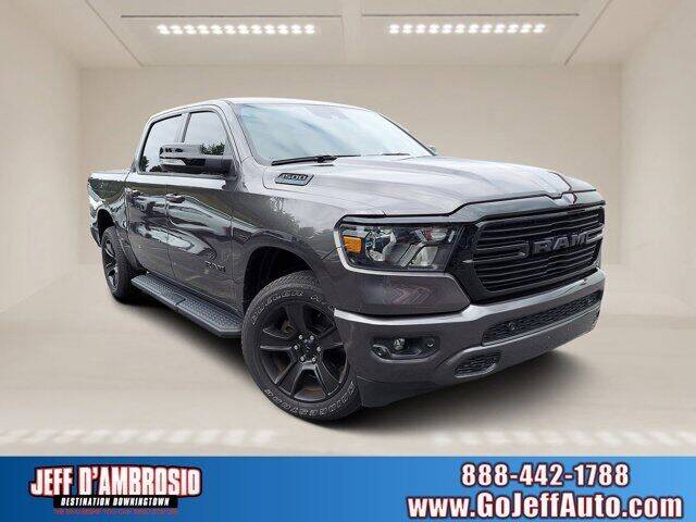 2021 RAM Ram Pickup 1500 for sale at Jeff D'Ambrosio Auto Group in Downingtown PA