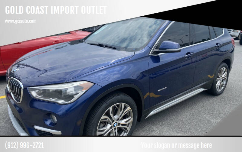 2017 BMW X1 for sale at GOLD COAST IMPORT OUTLET in Saint Simons Island GA