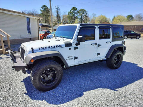 2015 Jeep Wrangler Unlimited for sale at Wholesale Auto Inc in Athens TN
