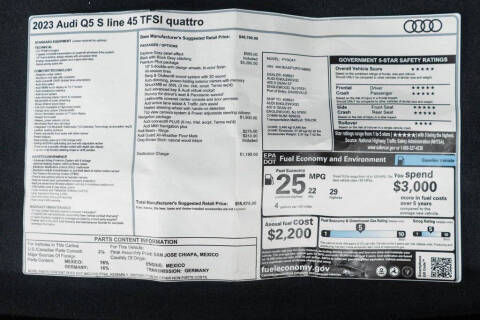 2023 Audi Q5 quattro S line Prem Plus 45 TFSI