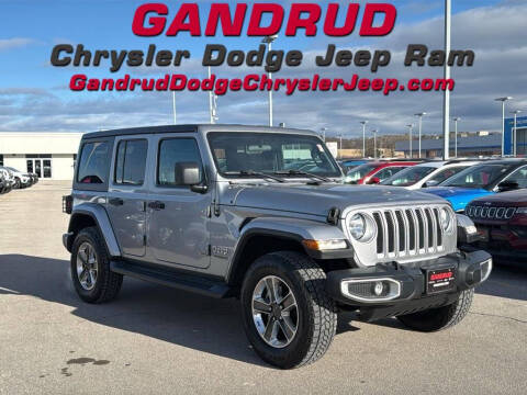 2020 Jeep Wrangler Unlimited for sale at GANDRUD CHEVROLET in Green Bay WI