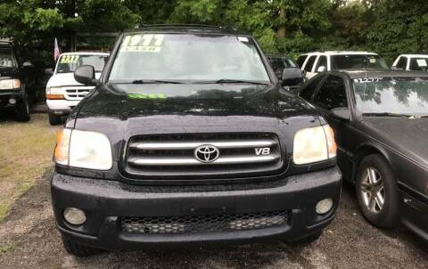 2001 Toyota Sequoia for sale at Klein on Vine in Cincinnati OH