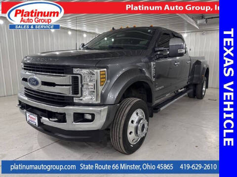 2019 Ford F-450 Super Duty for sale at Platinum Auto Group Inc. in Minster OH