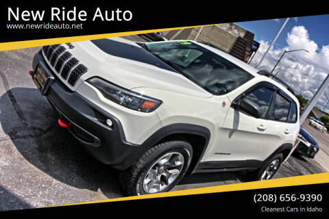 2019 Jeep Cherokee for sale at New Ride Auto in Rexburg ID