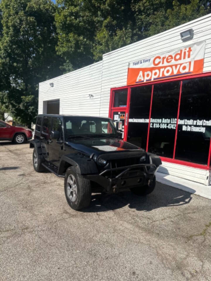 2016 Jeep Wrangler Unlimited for sale at BENZEN AUTO LLC in Ashtabula, OH