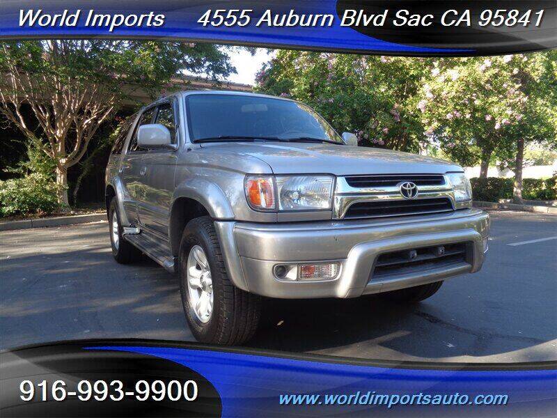 2001 Toyota 4Runner for sale at World Imports in Sacramento CA