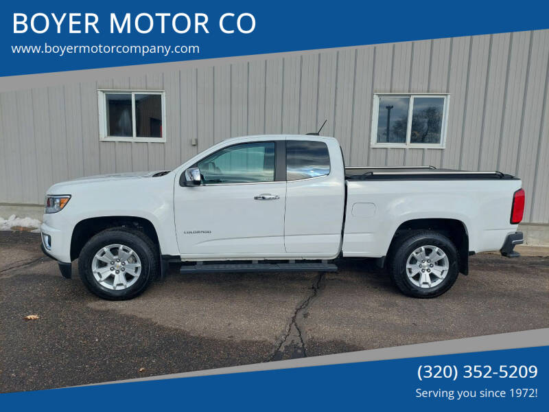 2016 Chevrolet Colorado for sale at BOYER MOTOR CO in Sauk Centre MN