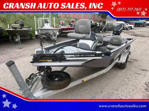 2012 Alumacraft PRO 165 for sale at CRANSH AUTO SALES, INC in Arlington TX