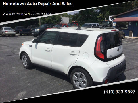 2015 Kia Soul for sale at Hometown Auto Repair and Sales in Finksburg MD