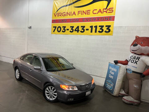 2007 Hyundai Azera for sale at Virginia Fine Cars in Chantilly VA