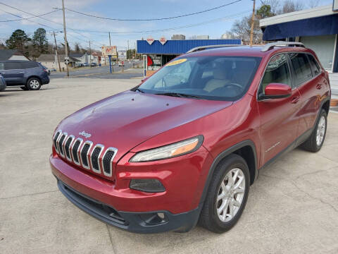 2016 Jeep Cherokee for sale at West Elm Motors in Graham NC