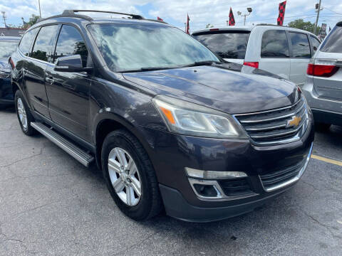 2013 Chevrolet Traverse for sale at America Auto Wholesale Inc in Miami FL