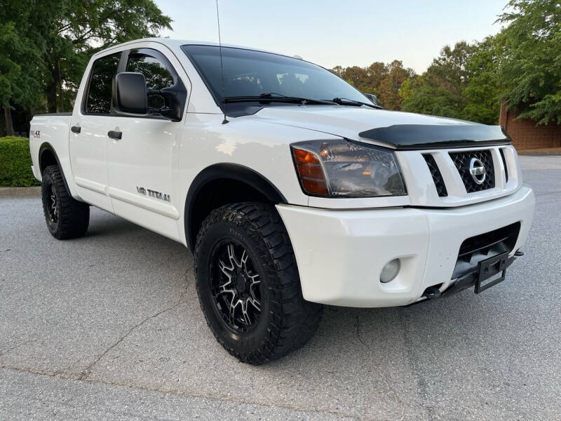 2012 Nissan Titan for sale at United Luxury Motors in Stone Mountain GA