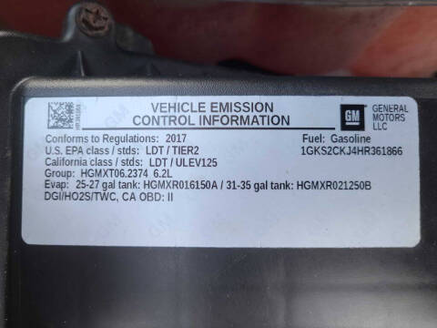 2017 GMC Yukon Denali