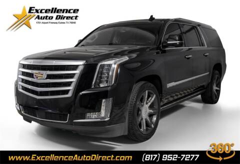 2016 Cadillac Escalade ESV for sale at Excellence Auto Direct in Euless TX