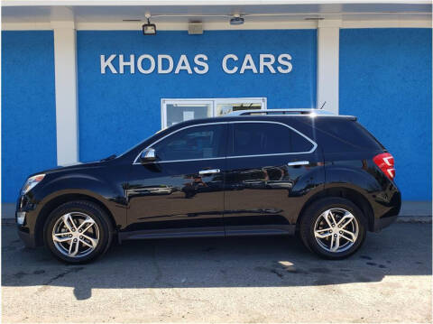 2016 Chevrolet Equinox for sale at Khodas Cars in Gilroy CA