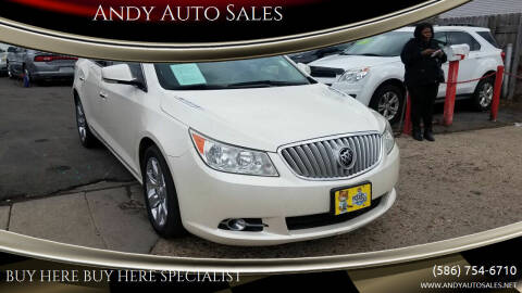 2011 Buick LaCrosse for sale at Andy Auto Sales in Warren MI