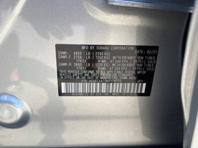 2021 Subaru Outback