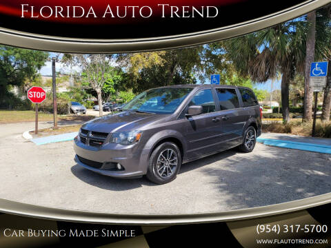 2015 Dodge Grand Caravan for sale at Florida Auto Trend in Plantation FL