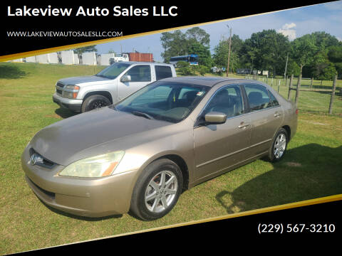 2004 Honda Accord for sale at Lakeview Auto Sales LLC in Sycamore GA