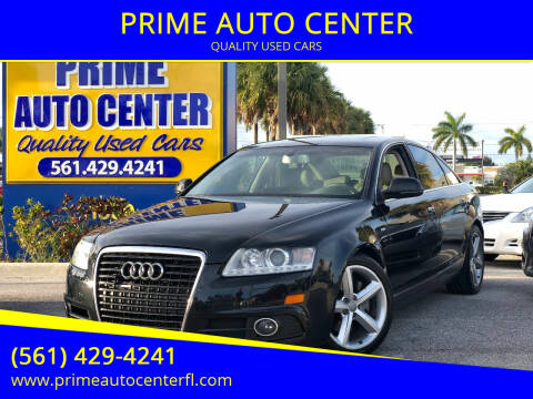 2011 Audi A6 for sale at PRIME AUTO CENTER in Palm Springs FL