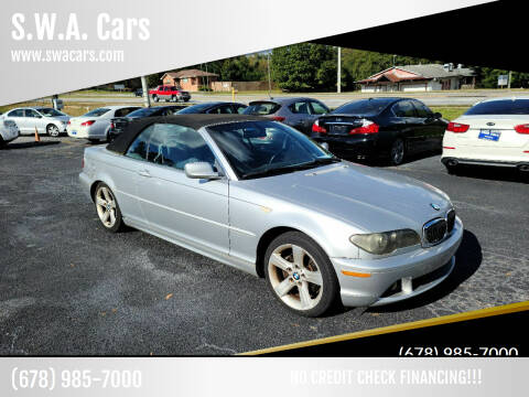 2004 BMW 3 Series for sale at S.W.A. Cars in Grayson GA