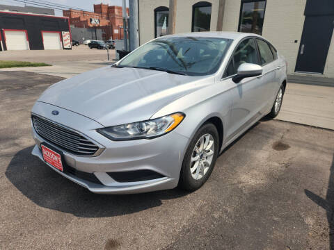 2017 Ford Fusion for sale at Jacksons Car Corner Inc in Hastings NE