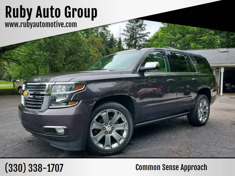 2016 Chevrolet Tahoe for sale at Ruby Auto Group in Hudson OH