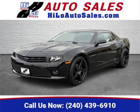 2014 Chevrolet Camaro for sale at Hi-Lo Auto Sales in Frederick MD