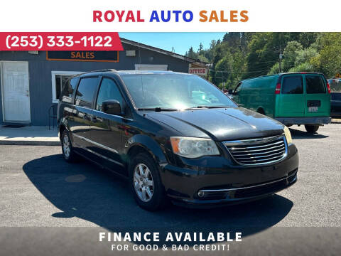 2012 Chrysler Town and Country for sale at Royal Auto Sales, LLC in Algona WA