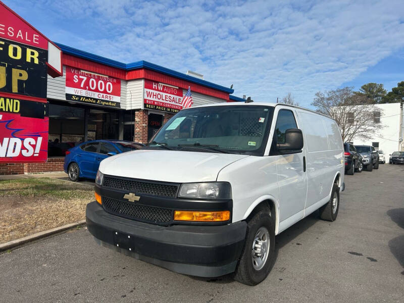 2019 Chevrolet Express for sale at HW Auto Wholesale in Norfolk VA