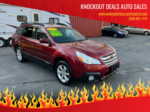 2013 Subaru Outback for sale at Knockout Deals Auto Sales in West Bridgewater MA