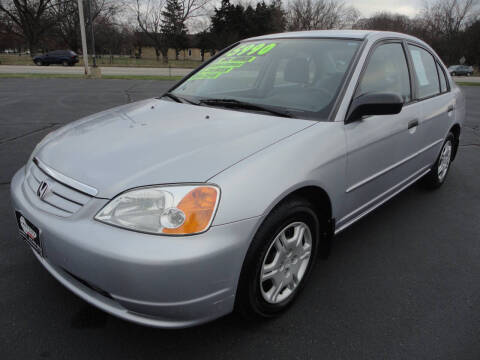 2001 Honda Civic for sale at Steves Key City Motors in Kankakee IL