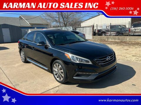 2015 Hyundai Sonata for sale at KARMAN AUTO SALES INC in Wichita KS