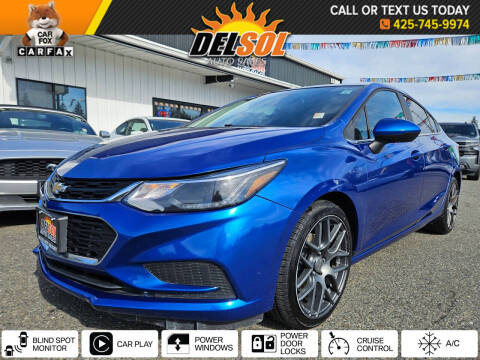 2018 Chevrolet Cruze for sale at Del Sol Auto Sales in Everett WA