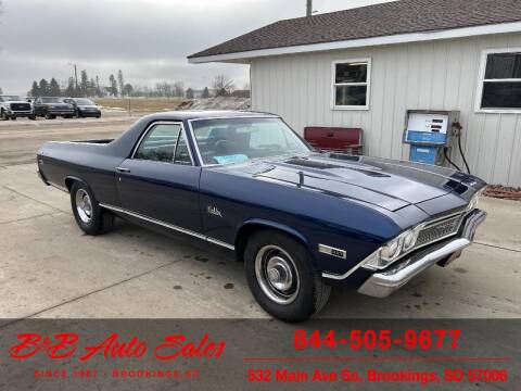 1968 Chevrolet El Camino for sale at B & B Auto Sales in Brookings SD