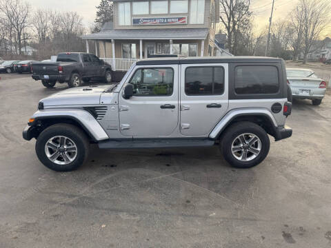 2020 Jeep Wrangler Unlimited for sale at Spears Auto and Repair in Cadillac MI