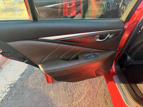 2017 Infiniti Q50 Red Sport 400