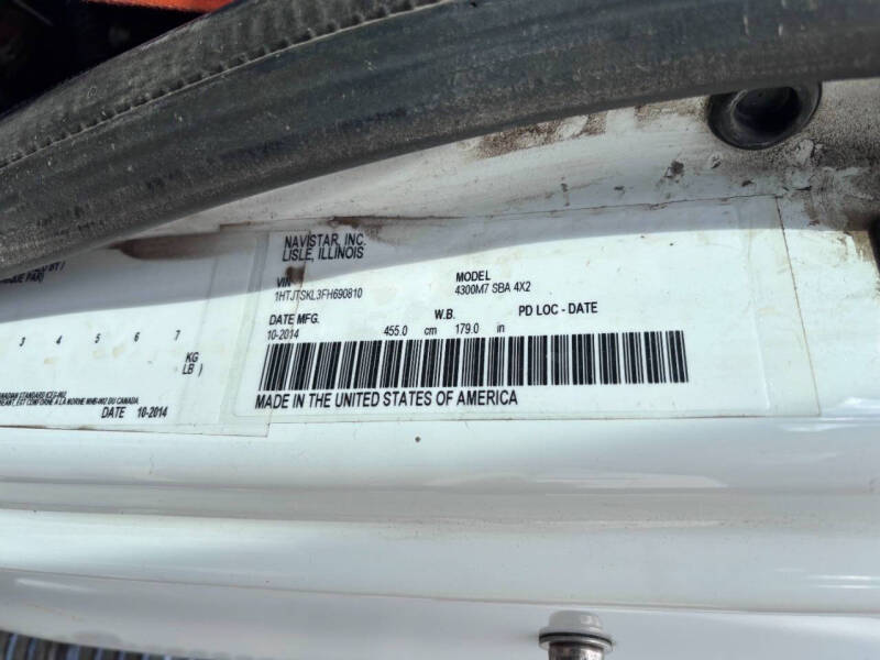 2015 International DuraStar 4300