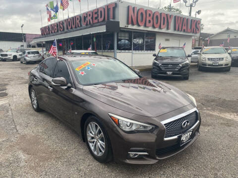 2015 Infiniti Q50 for sale at Giant Auto Mart in Houston TX