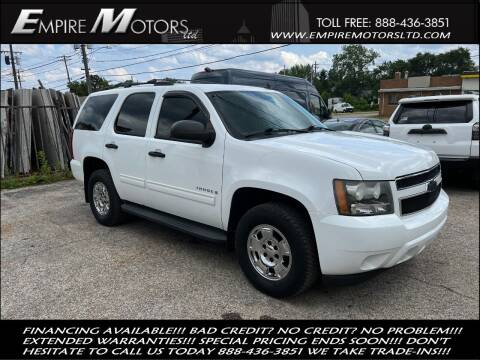 2009 Chevrolet Tahoe for sale at Empire Motors LTD in Cleveland OH