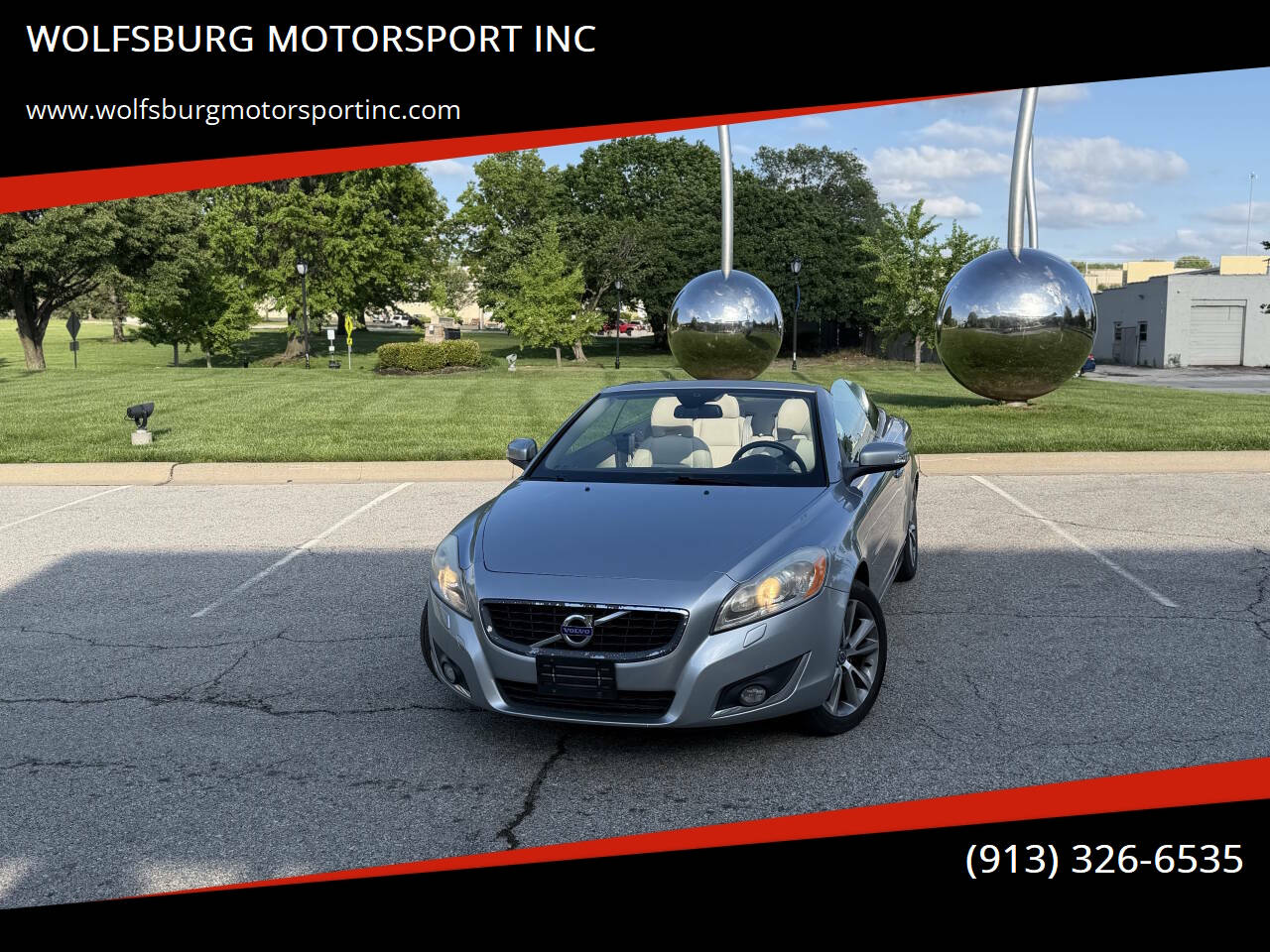 Silver 2013 Volvo C70 T5 Convertible T5 2dr Convertible 1