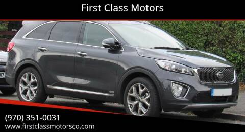 2009 Kia Sorento for sale at First Class Motors in Greeley CO
