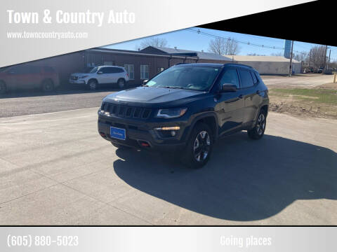 2017 Jeep Compass for sale at Town & Country Auto in Kranzburg SD
