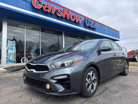 2019 Kia Forte for sale at CarsNowUsa LLc in Monroe MI