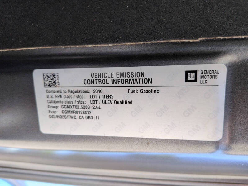 2016 GMC Canyon SLE