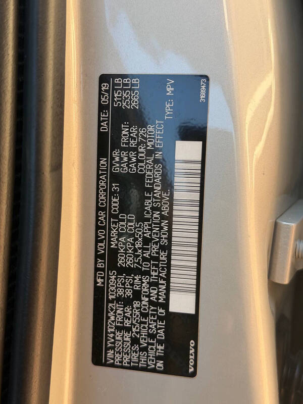 2020 Volvo V60 Cross Country T5